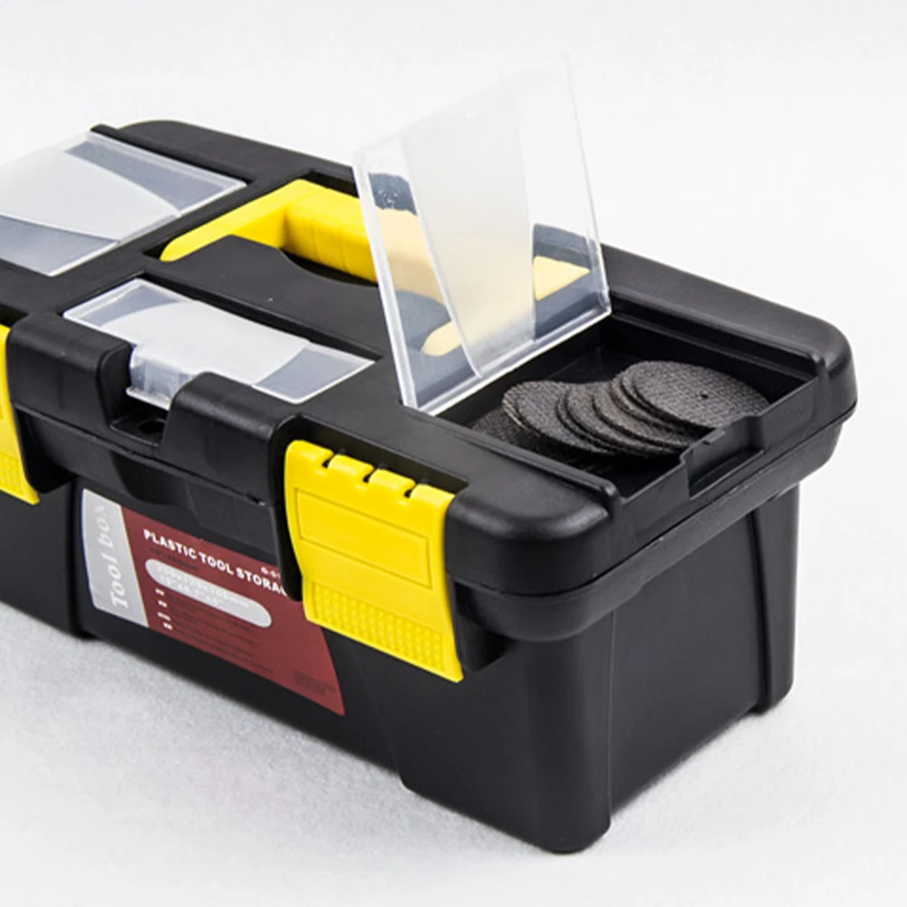 10 Inch Two-Layer Plastic Toolbox Mini Multi-Functional Accessories Box Tools Packaging Storage Case With Secure Locking 3