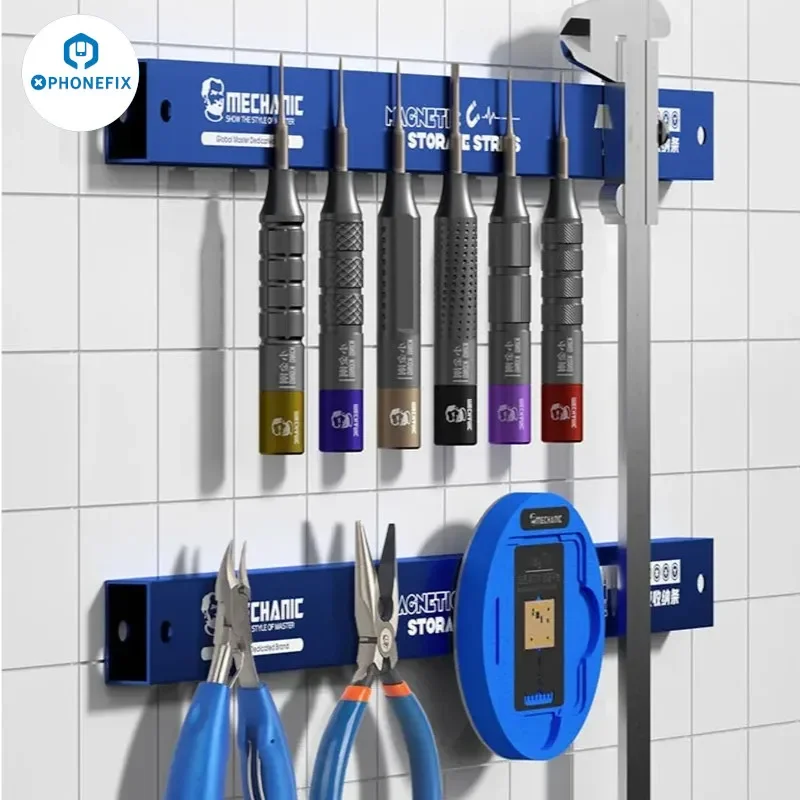 22 Storage Bin Rack With Magnetic Tool Bar main image 0