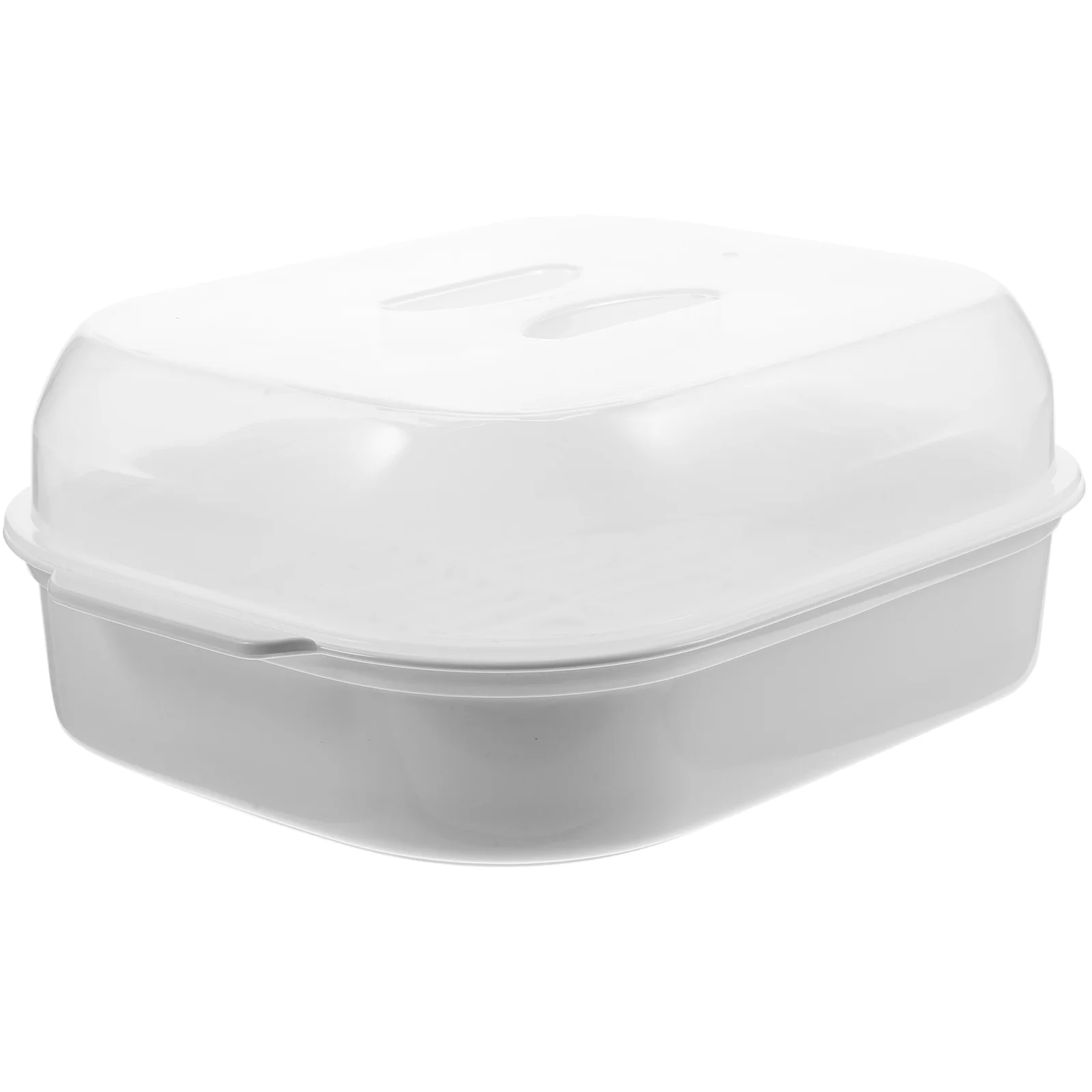 

Microwave Oven Special Steamer PP Steamed Buns Fresh Keeping Stackable Sealing Disk Cover Kitchen Utensils Random Color