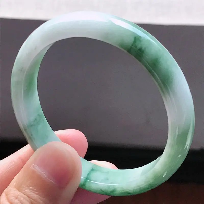 

Zheru Jewelry Natural Myanmar Jade 54mm-62mm bracelet exquisite princess bracelet send girlfriend send mom