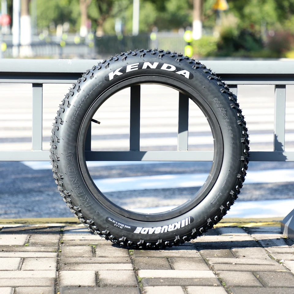 Kenda 20X4.0 ファットタイヤ 20 インチ電動自転車タイヤ 30TPI