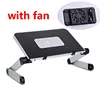 Adjustable Folding Laptop Desk Portable for Bed Table Notebook Cooler Fan Stand Multifunctional Computer Table Lap Office Desk 3