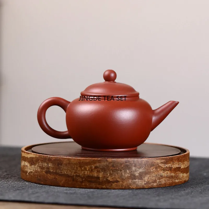 200ml Yixing Yixing purple clay teapot original ore Dahongpao tea set accessories household kung fu tea set