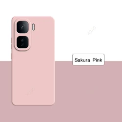 High - Quality Liquid Silicone Phone Case with Enhanced Camera Protection for IQOO Neo10 (Sakura Pink)