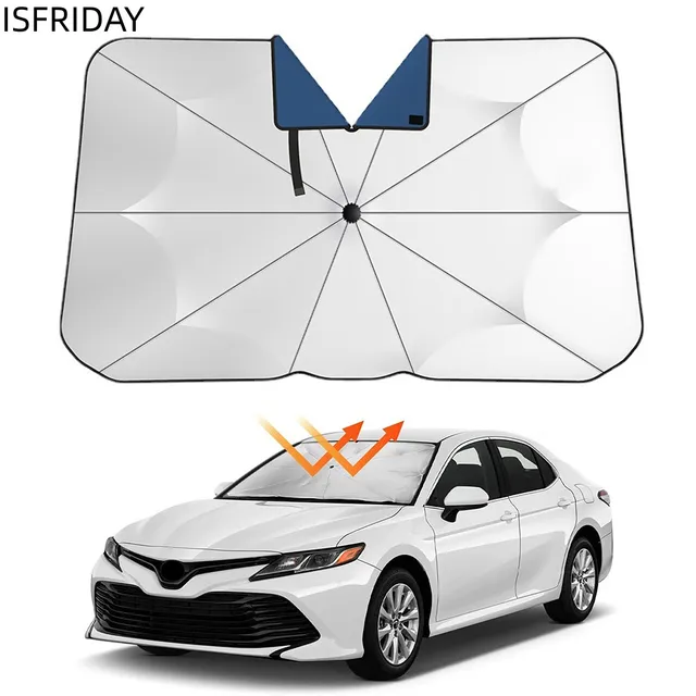 Autó Szélvédő Napfény Árnyékos Esernyő Hordozható Parasol