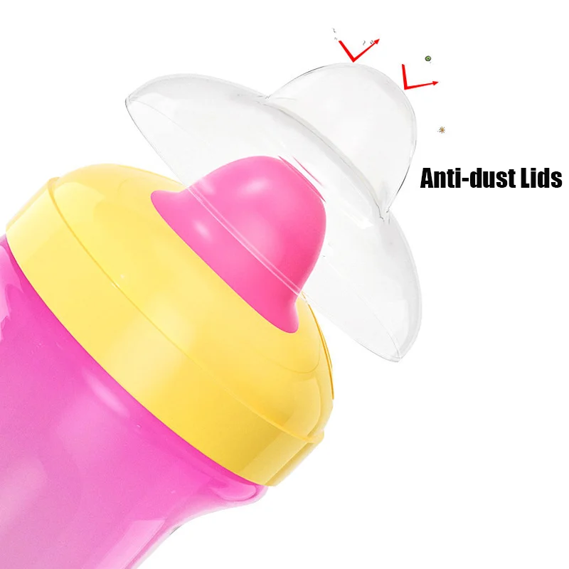 300ml Sippy Cup Toddlers Eco-Friendly PP Children Learn Trainning Drinking Water Bottle Hard Spout Spill Proof Kid Cups water bottle,drinking cup,water cup,feeding cup