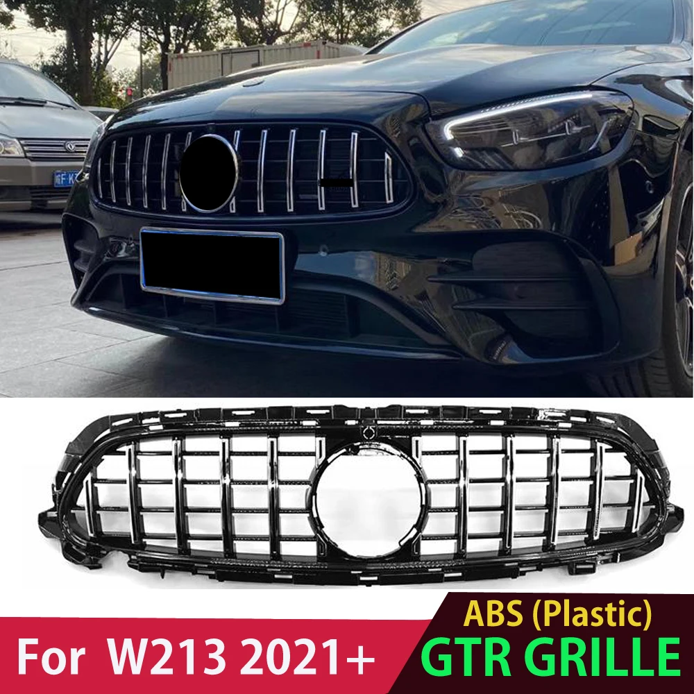 2021 2022 2023 W213 W238 Gt Amg Style Grill Per Mercedes Benz Classe E Lifting E220 E300 E350 E400