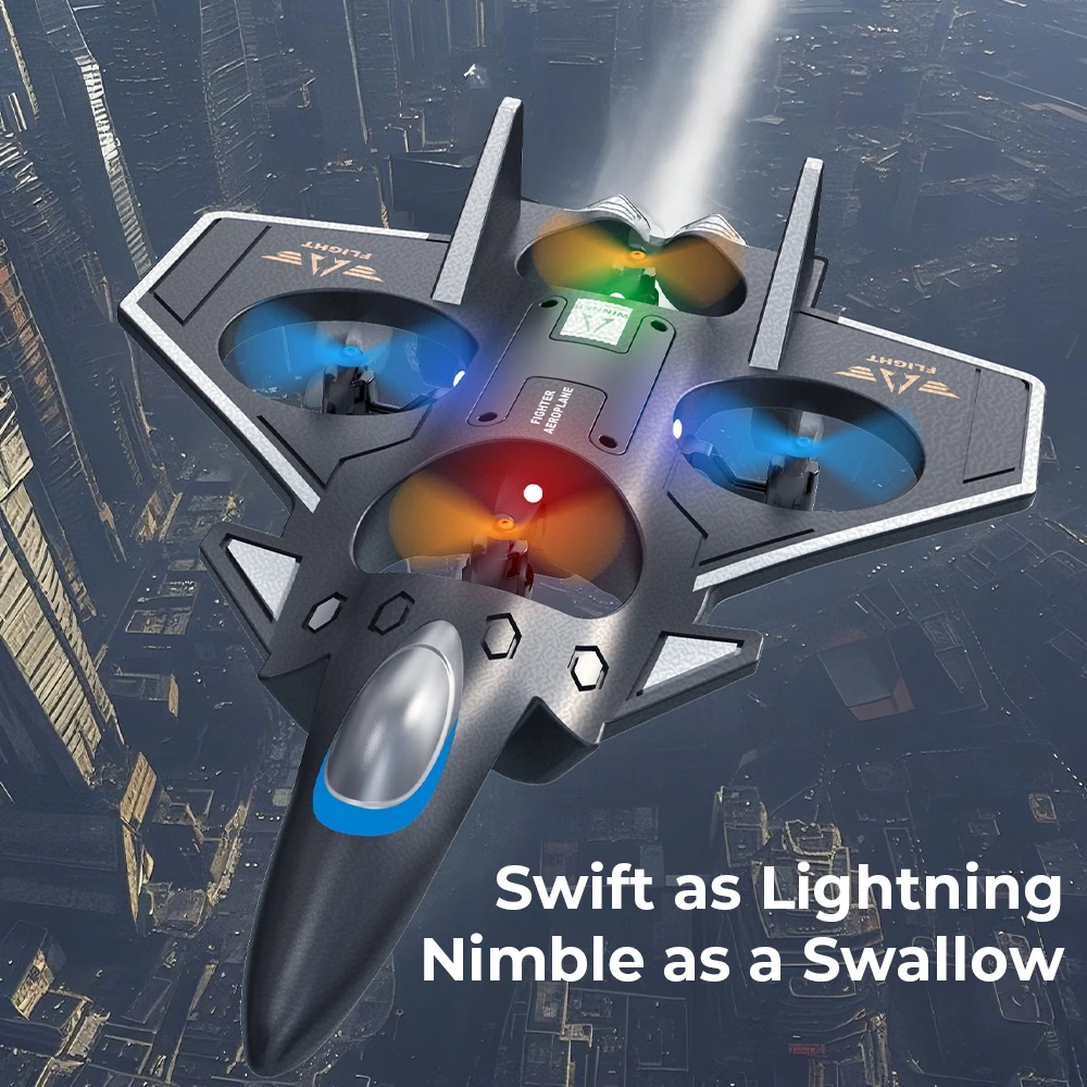 Foam Remote Control Airplane Toy for Kids
