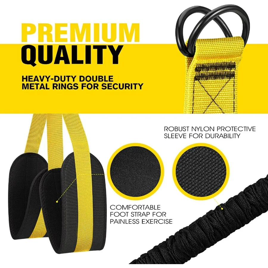 Pull Up Assistance Bands, Resistance Bands for Pull Up Bar Workout, Adjustable Heavy Duty Pull Up Assist Equipment with 4 Assist