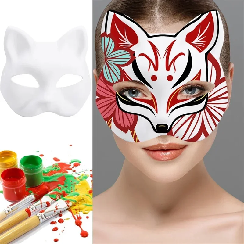 Cosplay Mask 1-20pcs Japanese Blank