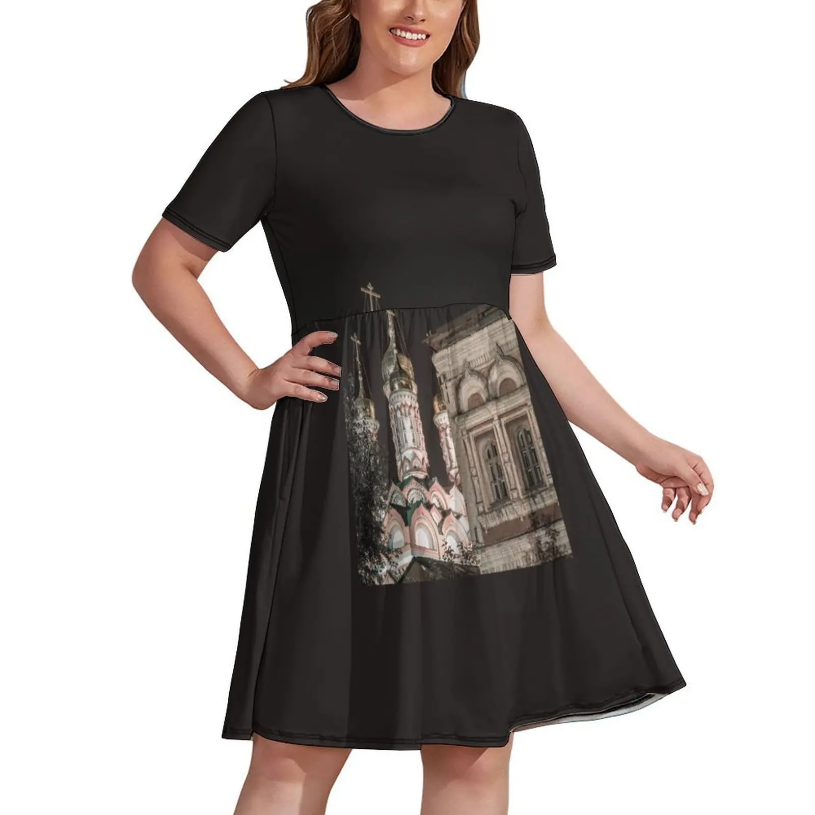 

Old church in Moscow Dress evening dresses luxury 2024 summer dresses women 2024 Dress woman