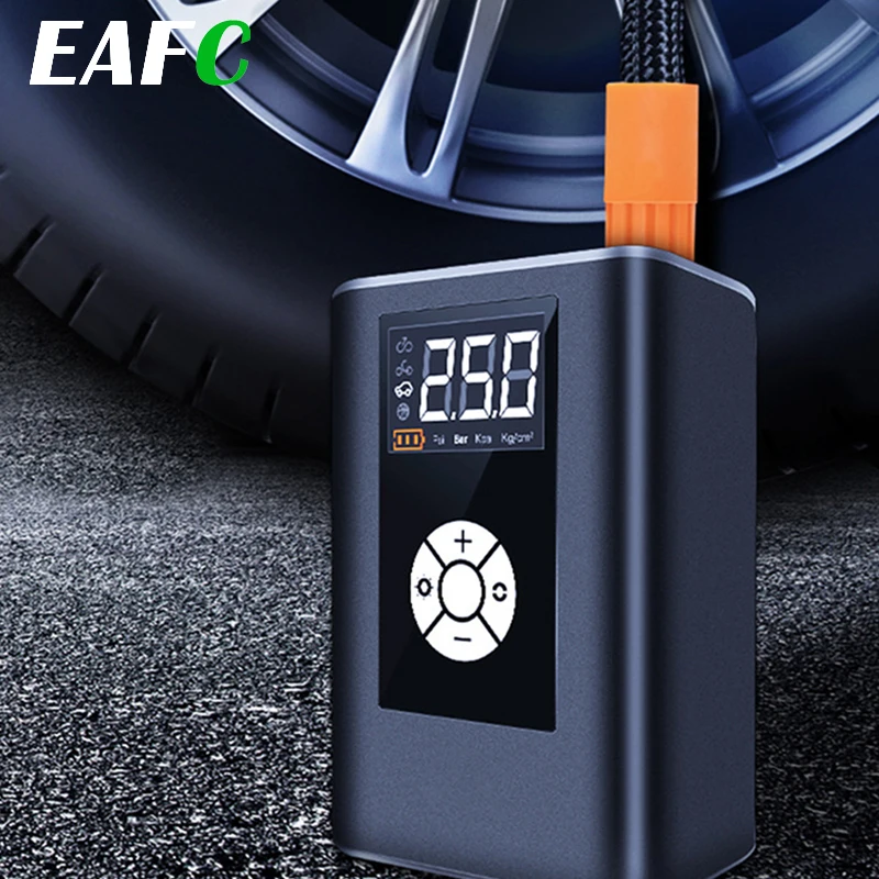 Auto Luftpumpe 120W 150PSI Tragbare Digitale Luft Kompressor Elektrische  Auto Pumpe Reifen Inflator Für Auto Motorrad Fahrrad Bälle - AliExpress