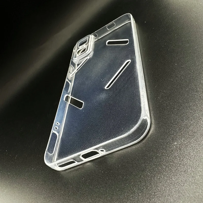 Ultra Thin Transparent TPU Soft Back Cover - Clear Bumper Case
