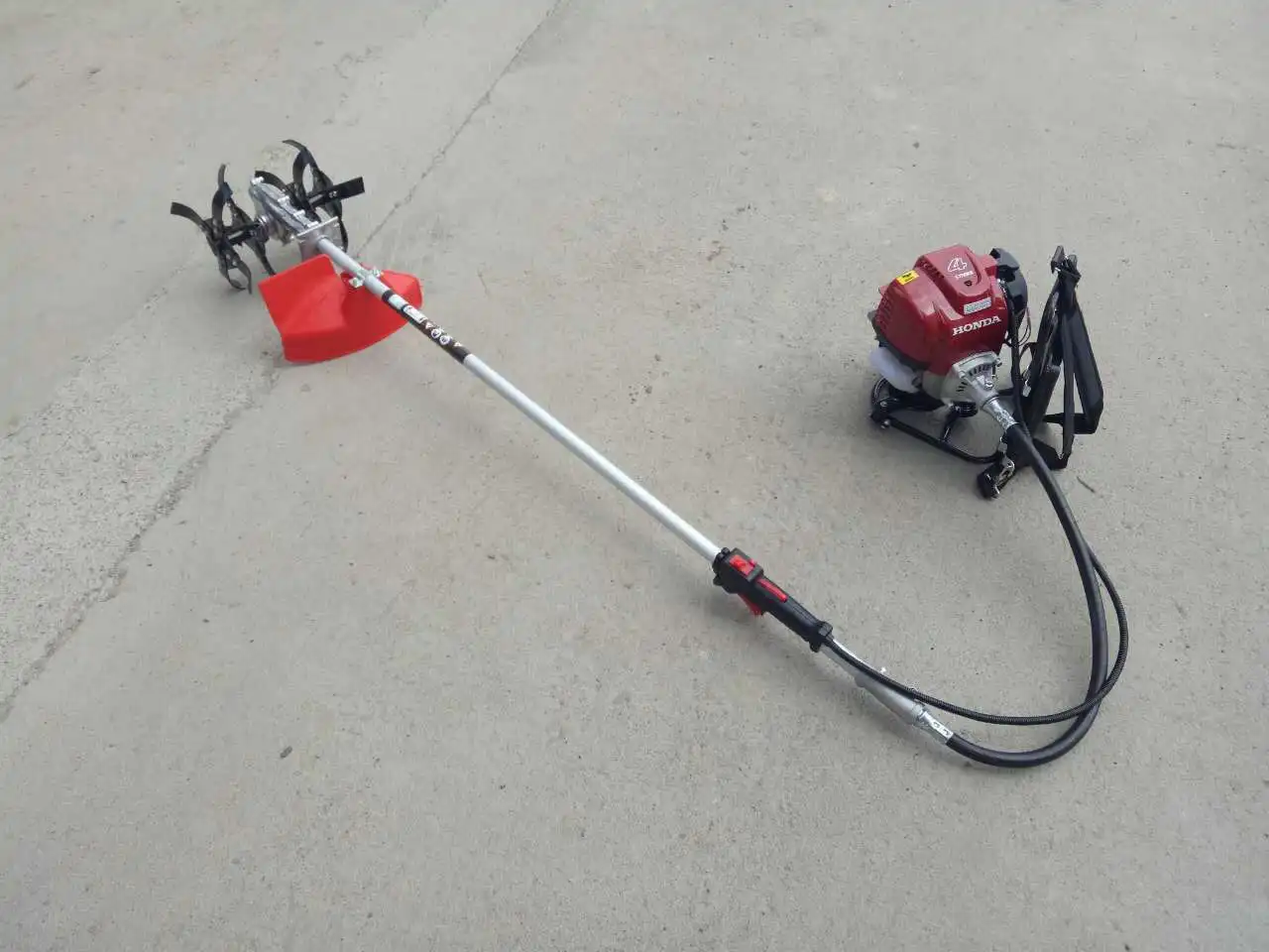 Handheld Mini Cultivator Grass Trimmer Rolling Machine Weed Cutter Removal Machine For Farm 3