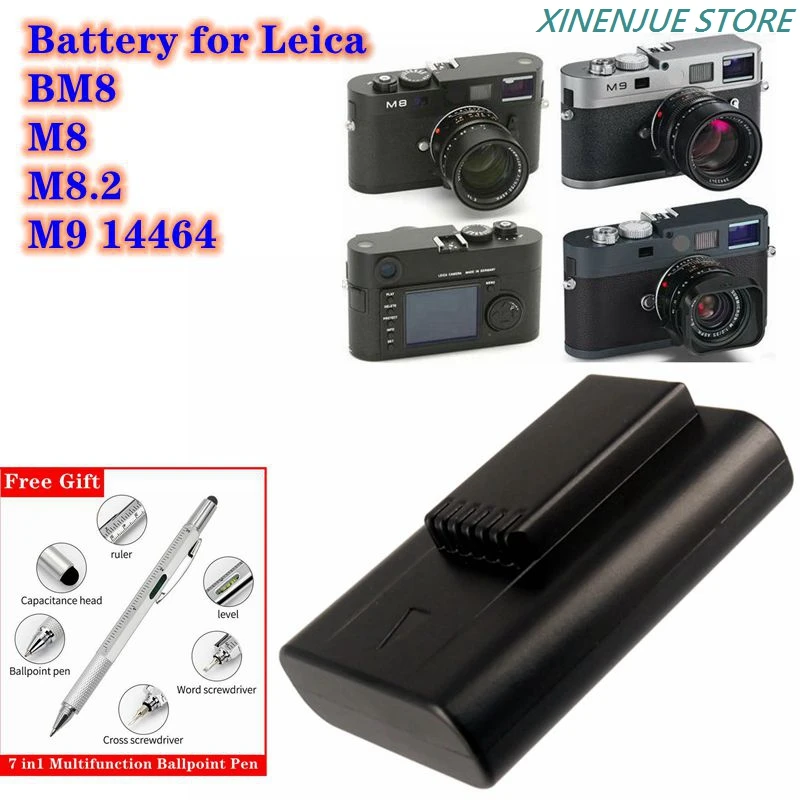 Batteria Li-Ion 3,7V 1600mAh Per Fotocamera Leica M8 – Ricambio Compatibile