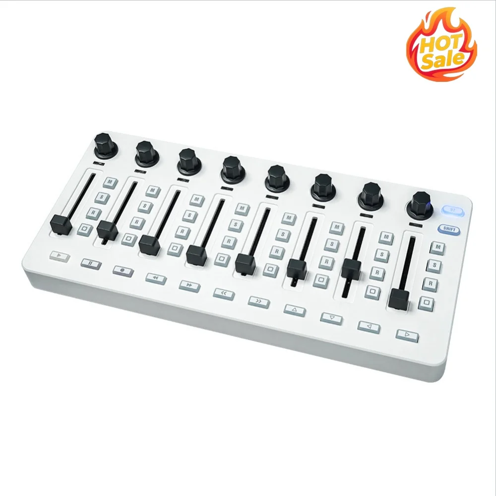 무선 MIDI 컨트롤러 BT 연결 USB 컨트롤러 믹서 대부분의 전자음악 악기에 사용 가능한 무선 컨트롤러