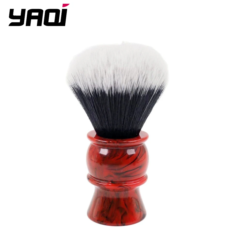Yaqi 24mm Men's Shaving Brush With Resin Handle Synthetic Hair Good