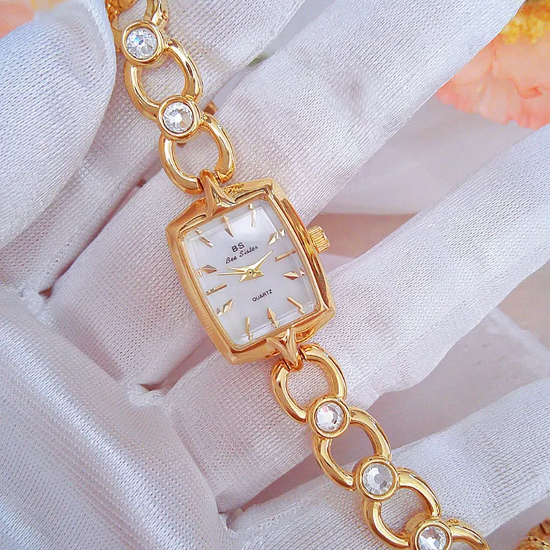 Luxury Brand Women Watch Silver Simple Square Dial Quartz Watch Diamond Strap Jewelry Waterproof Watch Relogio Feminino FA1706
