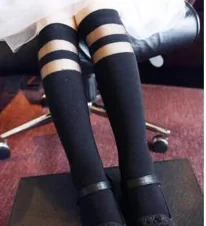 Baby Kids High Knee Warm Stocking School Cartoon Cat Lace Solid Stockings Spring Summer Autumn Princess Baby Girls Kids Tights