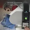 Digital Steam Press with Multiple Fabric Settings and Steam Burst Function,Stainless/Black, Stand 2