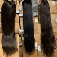 36 34 32inch 5x5 6x6 Closure Wig 12A 40 30inch Long Thick 13x6 Pre Plucked Straight Human Hair Lace Frontal Wigs For Women Remy 2
