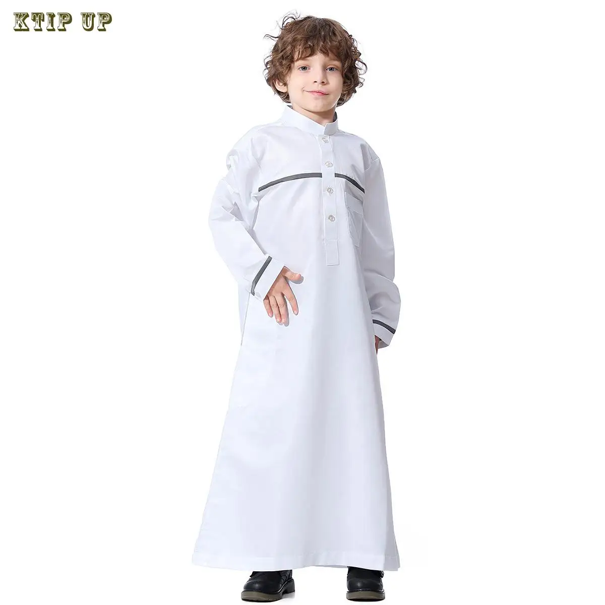 Quality Muslim Abaya Jubba Thobe for Boy, Saudi Arabia, Dubai, Teenagers, Kids Islamic Clothing, Ramadan Costumes, Kaftan