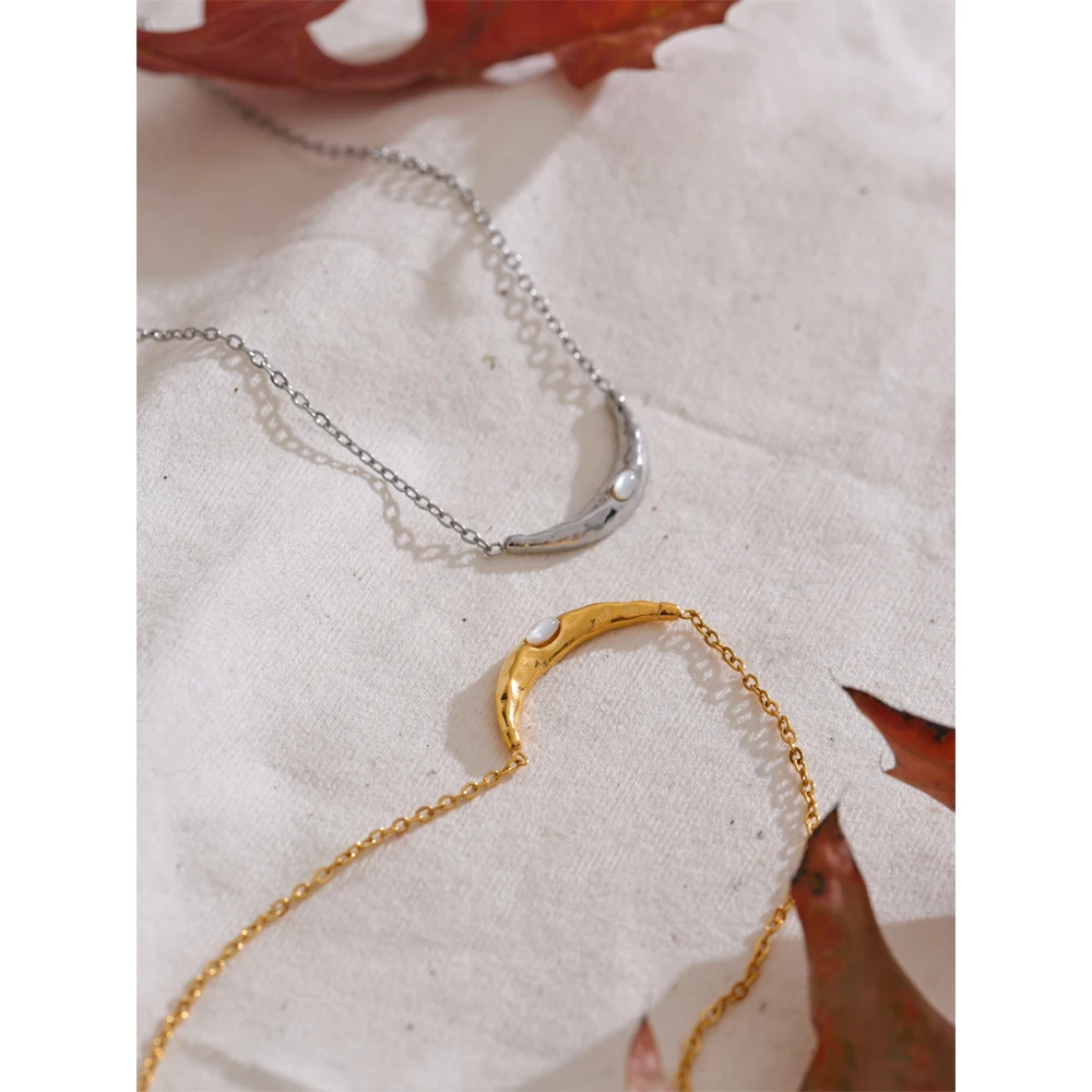 Stainless Steel Shell Necklace Cast Resistant Chain