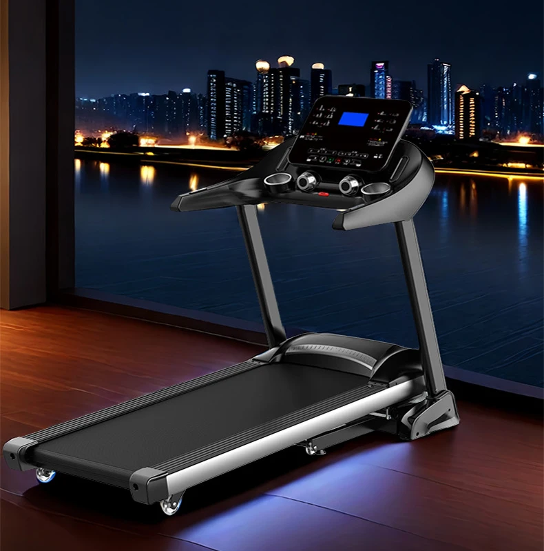 DAPOW Factory Folding Motorized Treadmill Electric Auto Incline Running Treadmill Machine for Home