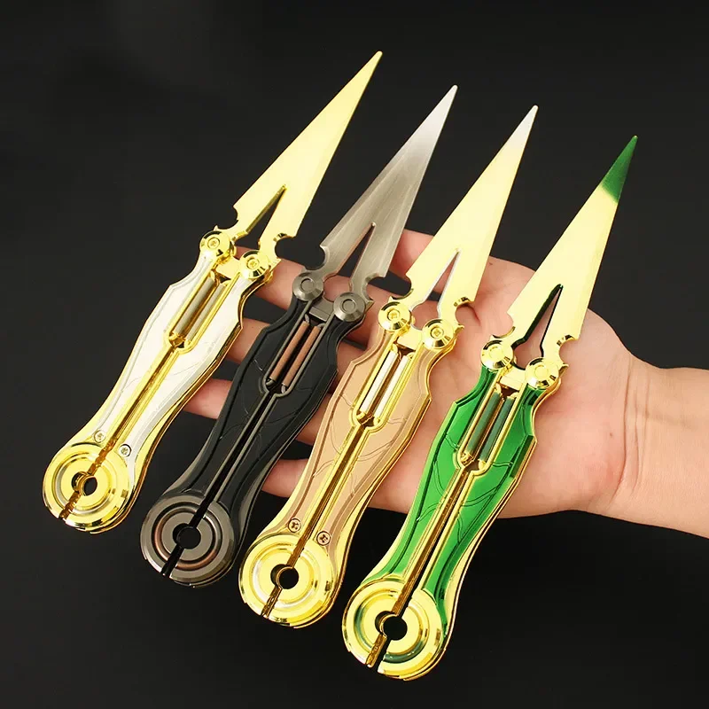 

Valorant Melee Weapon Mage Punk Spark Switch Sword Uncut Safe Toys Knife Game Peripheral Cosplay Bali song Knives Gifts for Boy