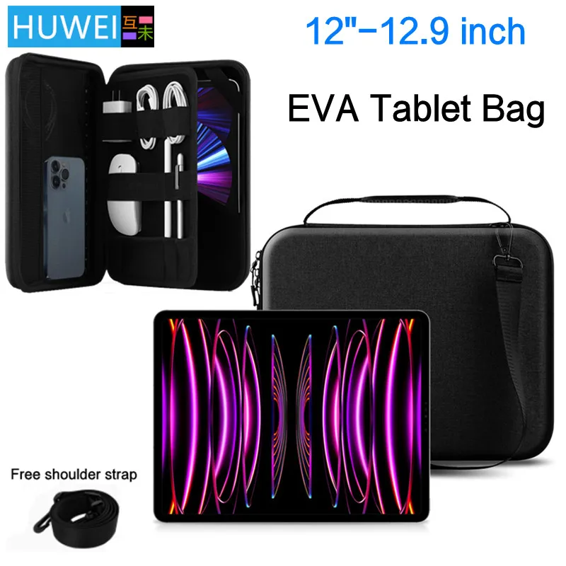 HUWEILaptopShockproofBagForiPadPro129SamsungTabS7FES8Plus