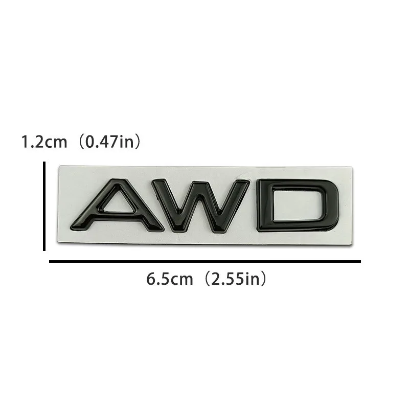 AWD 로고 자동차 뒷 트렁크 배지 Lexus Nx200t Ct200h Lm Rx Gs 570 Gx Rx350 Gx470 Es350 용 전신 엠블럼 스티커