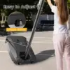 8.5ft Adjustable Portable Basketball Hoop with HDPE Backboard & Wheels for Kids/Teens/Adults