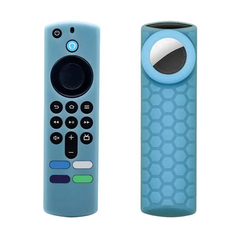 

Удаленный силиконовый чехол для Fire TV Stick3rd Gen Fire TV Stick 4k Max, светящийся Противоскользящий ударопрочный чехол для airtag