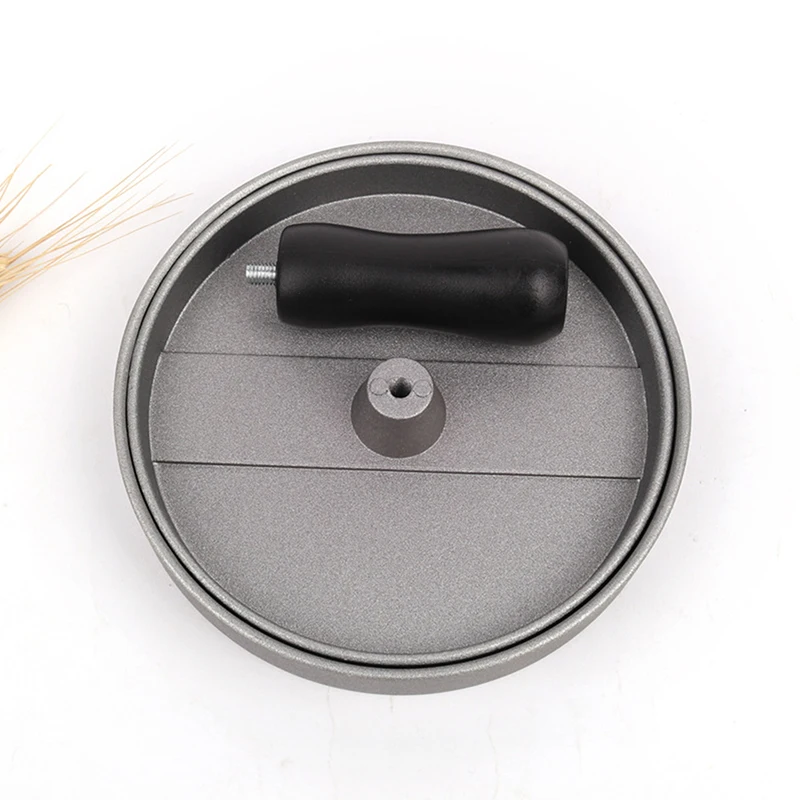 Round Hamburger Mold Aluminum Alloy Hamburger Meat Beef BBQ Burger Meat Press Kitchen Food Mold burger press hamburger press