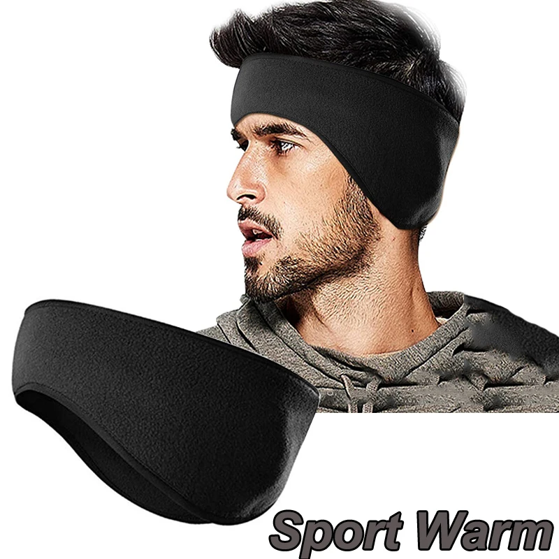 Sport Warm Headband Autumn Winter Running Fitness Sweat Cold-proof Hiking Headband Cycling Jog Tennis Yoga Hair Band Men Women