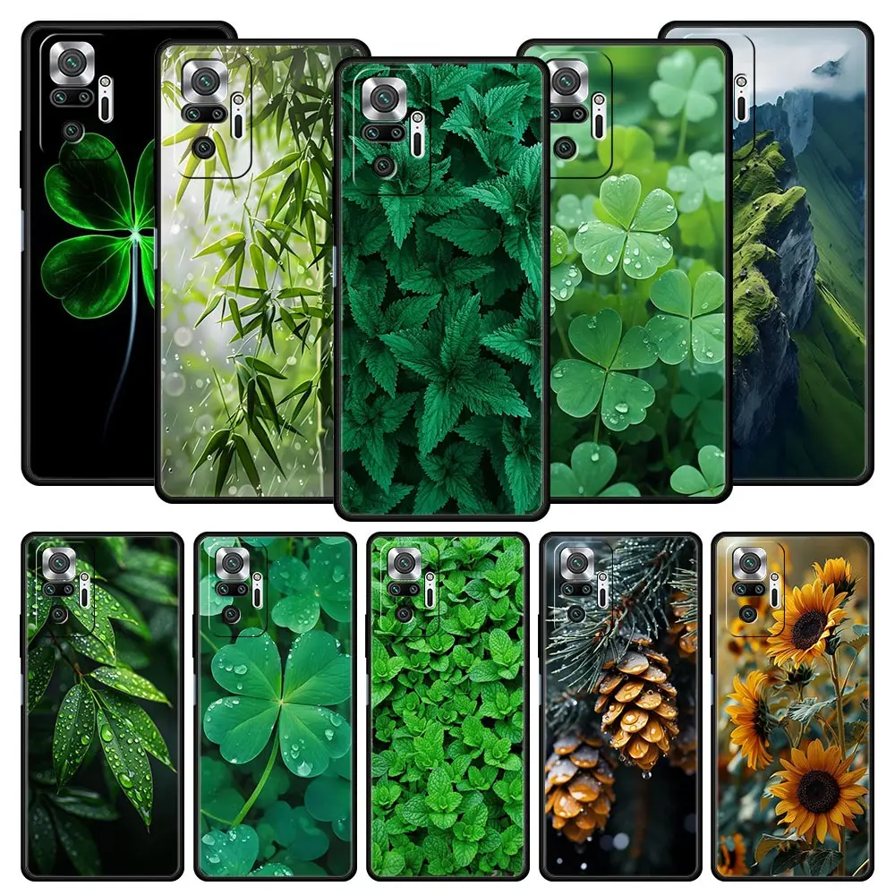 Lucky Grass Soft TPU Phone Case Cover