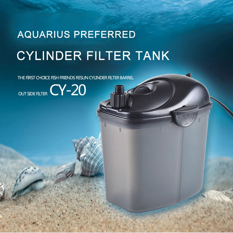 

3W Fish Tank Filter Bucket Aquarium External Mute High Performance Water Pump 220V-240V Accessories