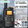 UVK5(99) AM/FM/DTMF Walkie-Talkie 200CH 20-1000MHZ Walkie-Talkie NOAA Weather Forecast with Flash Copy Frequency Tpye-C LCD Disp 1