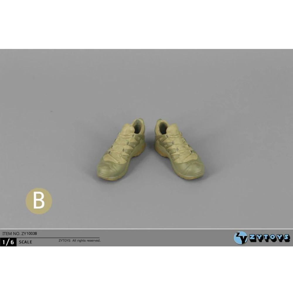 

Male Military 1/6 Scale Accessories Casual Sport Boots Combat Fit 12'' Action Figure Soldier Body TBL PHIC Doll Shoes Toys