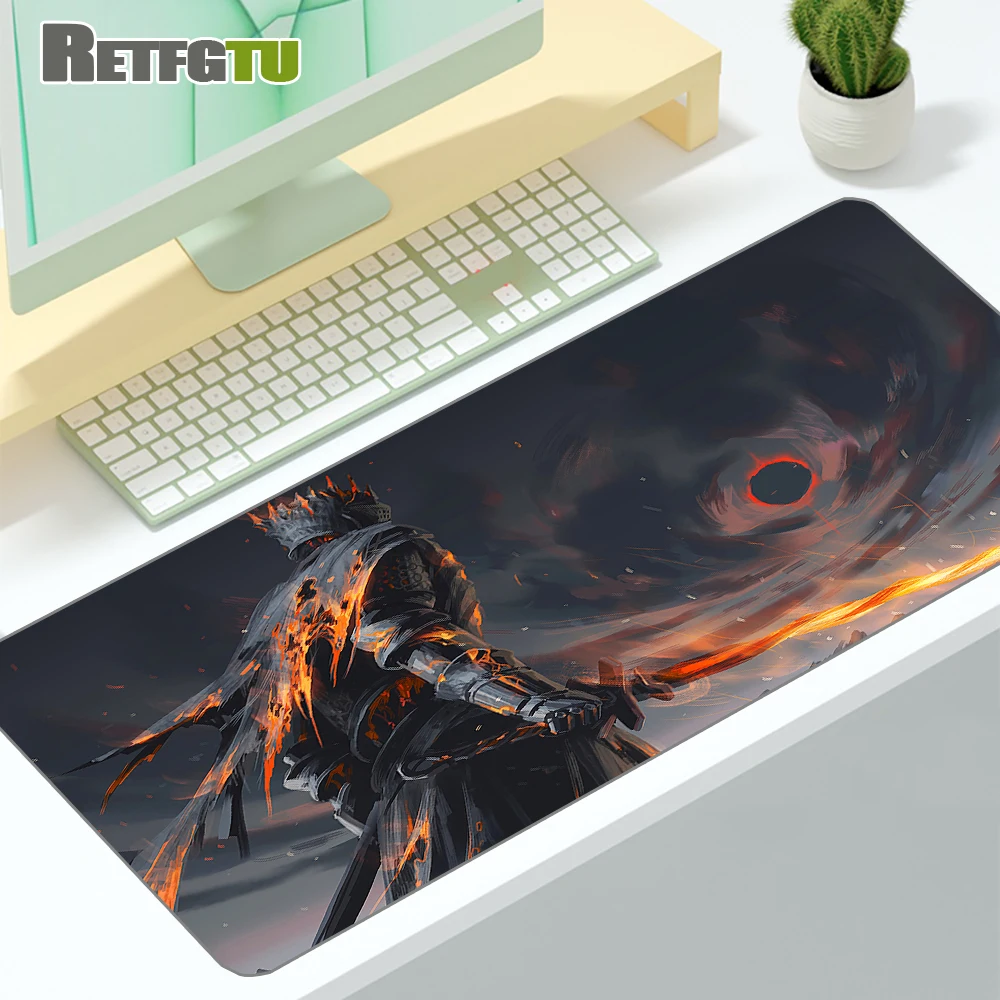 

Dark Souls Mouse Pad 90x40CM Accessories Computer Gaming Mousepad XXL Large Keyboard Gamer Desk Mause Play Mats Carpet For Mouse