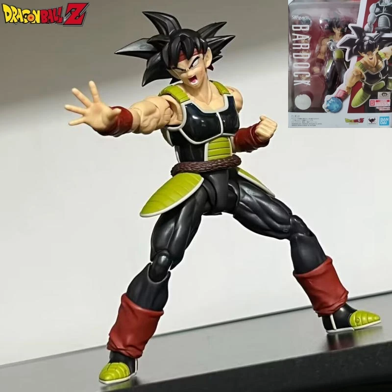 

Bandai Original Box S.H.Figuarts Shf Dragon Ball Bardock Full Action Anime Pvc Model Kit Finished Toy Gift For Kids Children