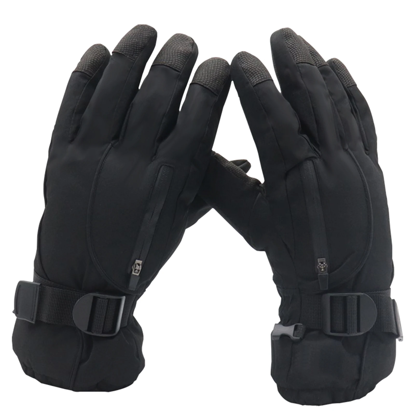 

Winter Motorcycle Gloves Windproof Cold Weather Water Resistant Adjustable Wrist Strap Touchscreen Gloves For Riding ATV UTV