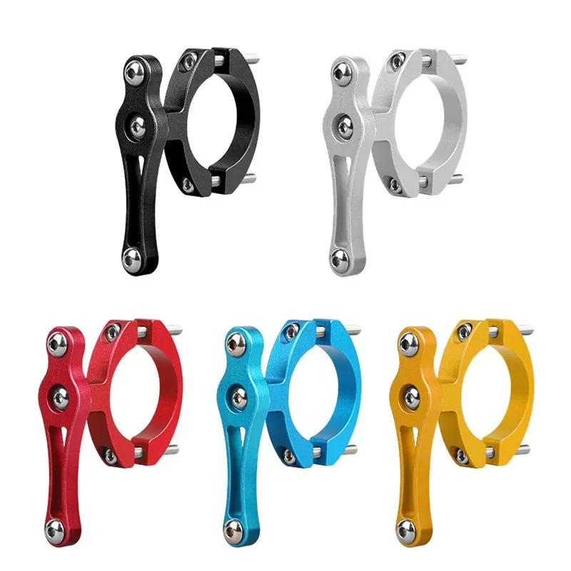 Bicycle Water Bottle Cage Bicycle Bottle Holder Water Bottle Holder 1pcs Aluminum Alloy Bicycle Bottle Cage Conversion MTB Road Bike Bottle Holder Adaptor Cycling Accessories