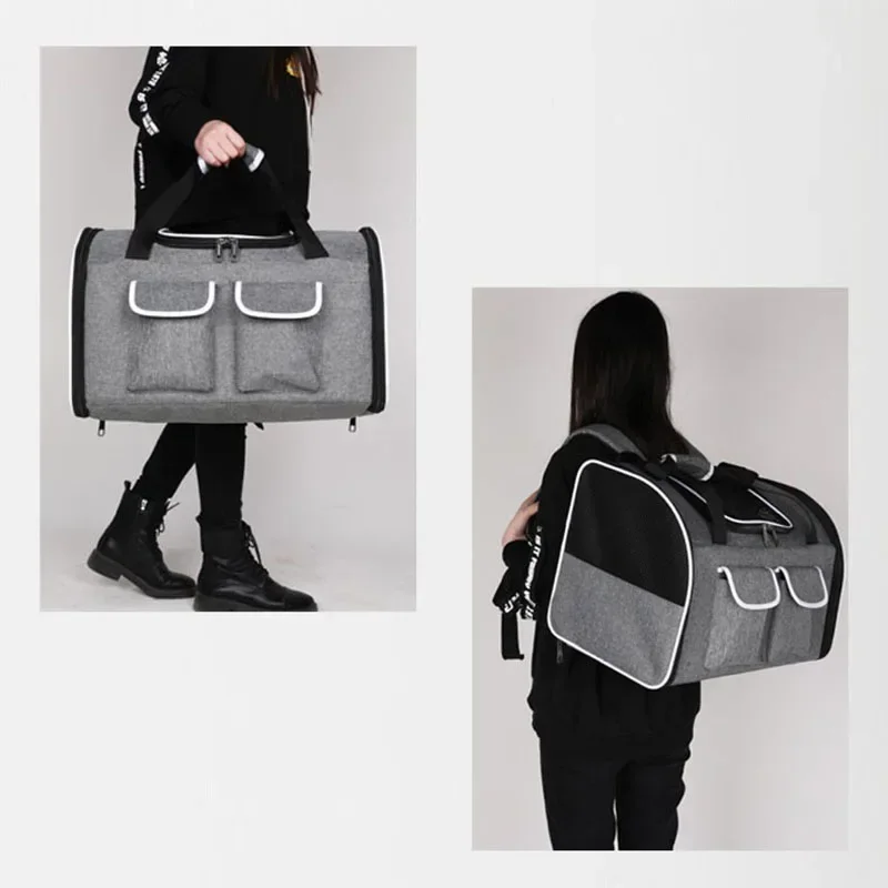 

Backpack, Shoulder Handbag Bag Transport Foldable Pet Cat Portable Carrier Big Dog Carrying Astronaut And Space Travel