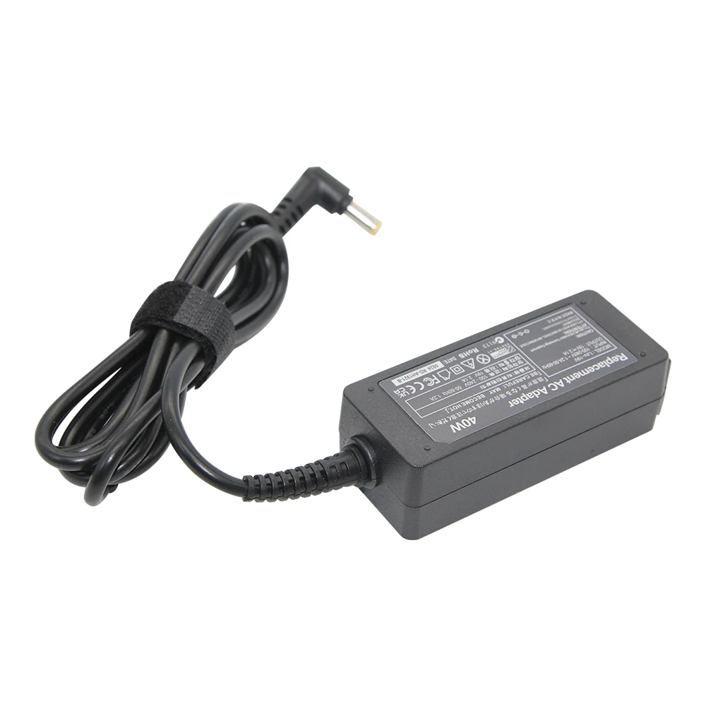 Lzumws-ac Adaptador Carregador Portátil para Acer Aspire Fonte de Alimentação para Notebook 19v 2.1a 40w 5.5x1.7 mm D255 D257 D270 722 725 756 - Imagem 6