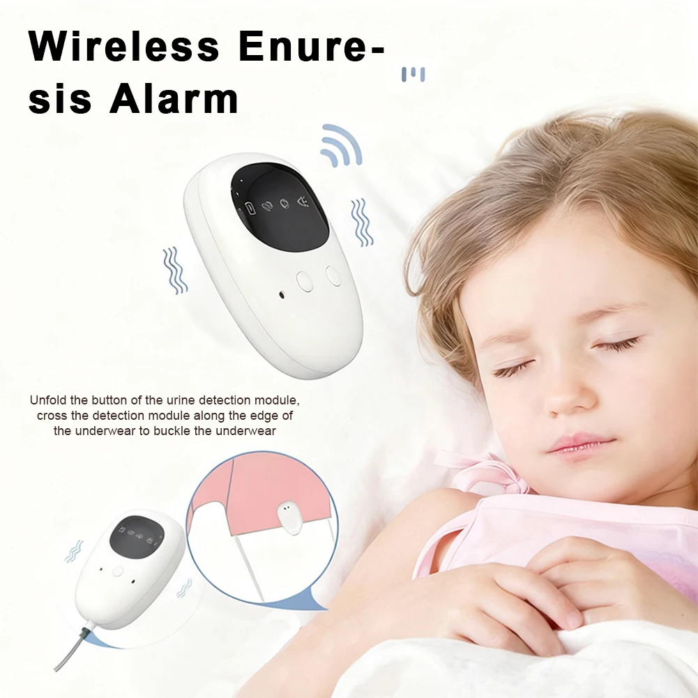 Wireless Bedwetting Alarm Best Bed Wetting Enuresis Alarm Nocturnal Wetting Baby Children Potty Training for Baby Kids