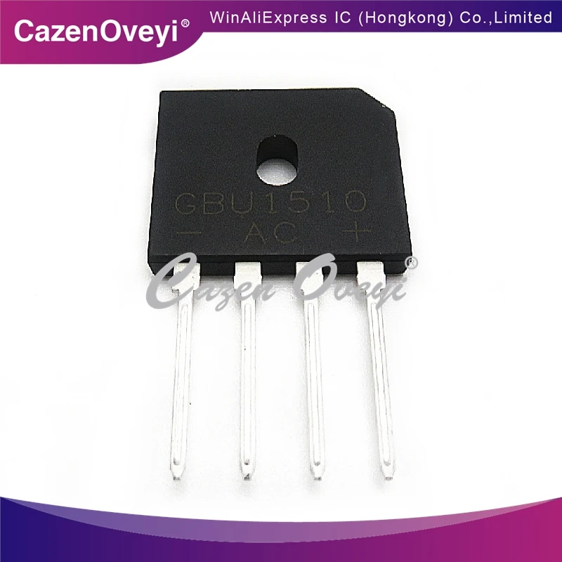 

10pcs/lot GBU1510 151015A 1000V In Stock