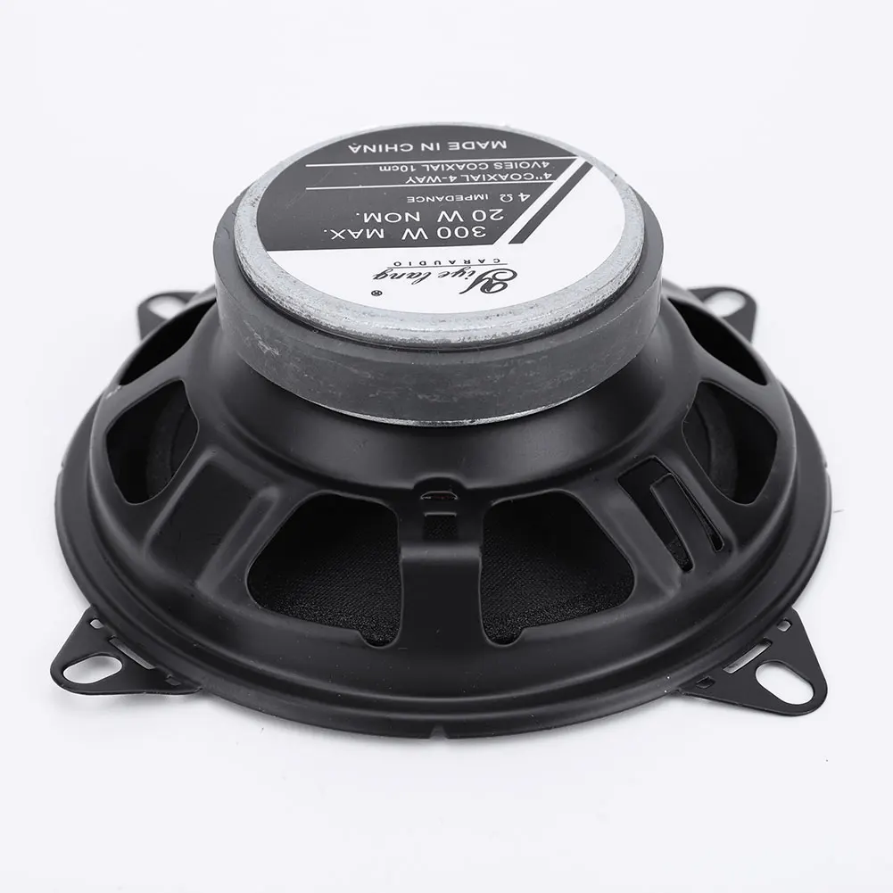 Car Coaxial Speakers 2Pcs 4/5/6Inch HiFi Ultra-thin Modified Full Range Frequency Loudspeakers