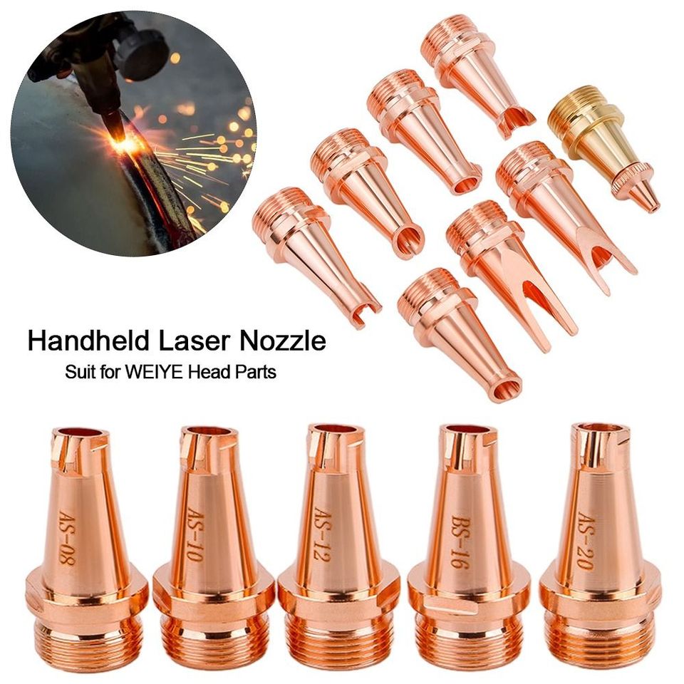 M16 CQWY Laser Welding Nozzle Handheld Laser Nozzle Red Copper Welding Torch Replacement High Quality Welding Accessories