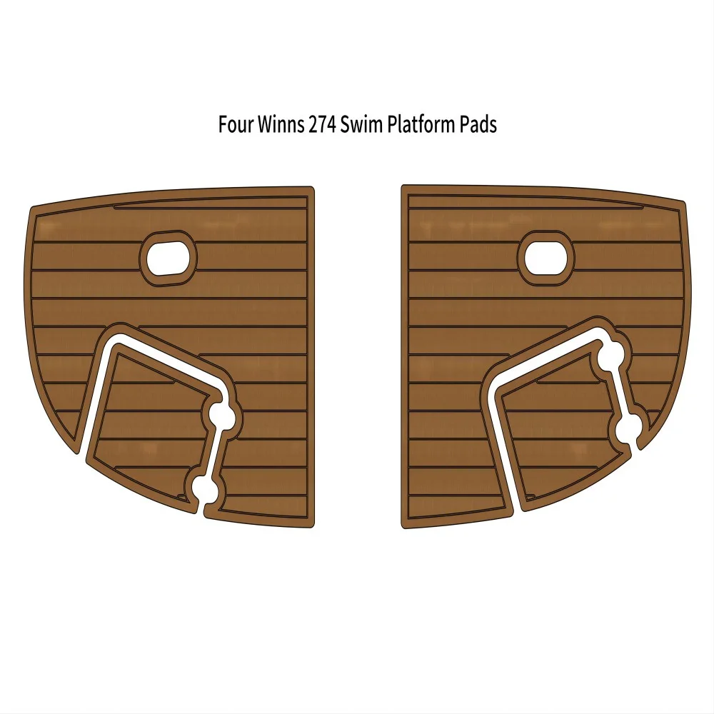 

Four Winns 274 Swim Platform Pad Boat EVA Teak Decking 1/4" 6mm